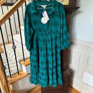 Umgee Long Sleeve Maxi Dress